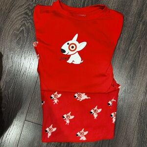 Target Bullseye Dog Pajamas Kids XL (14)